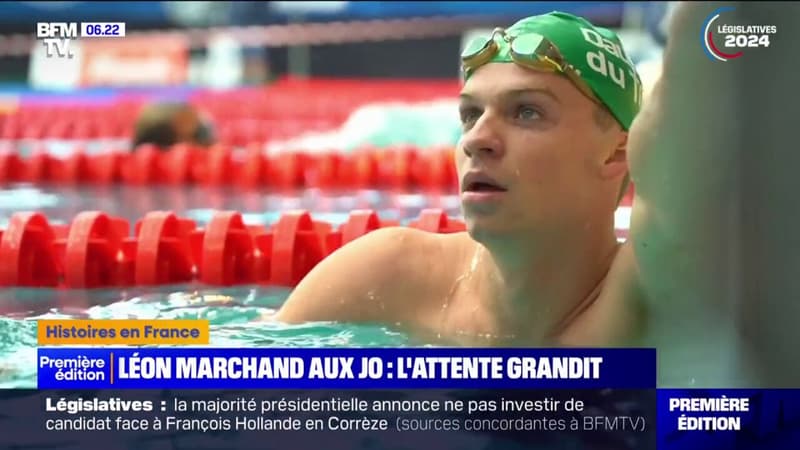 Natation: Léon Marchand entre en course aux championnats de France à Chartes pour une qualification aux JO de Paris