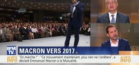 Meeting à la Mutualité à Paris: Emmanuel Macron peut-il rester au gouvernement ?