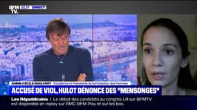 Anne-Cécile Mailfert (Fondation des femmes) à propos de Nicolas Hulot: "Sa stratégie de défense est indécente"