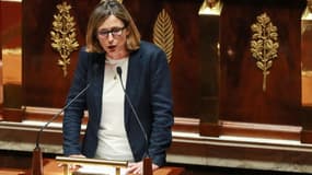 La députée Emmanuelle Ménard, à l'Assemblée nationale le 24 septembre 2019