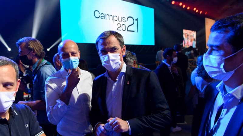 Oliveir Véran, lors du Campus 2021 de La République en marche, samedi 2 octobre 2021