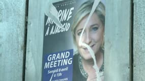 Marine Le Pen espère bien conquérir une nouvelle terre, en Corse