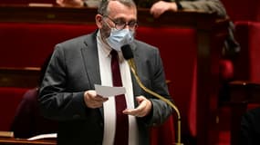 Le secrétaire d'Etat à la Ruralité Joël Giraud à l'Assemblée nationale à Paris le 15 décembre 2020 