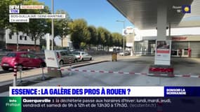 Pénurie de carburant: les professionnels de Rouen dans la galère