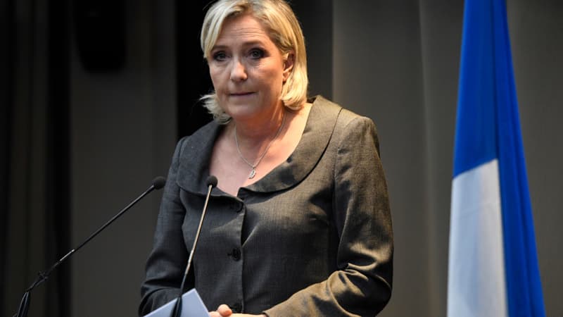 Marine Le Pen le 15 novembre 2016 à Paris