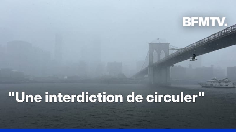 L’état d'urgence déclaré à New York face à l’arrivée d’une violente tempête de neige