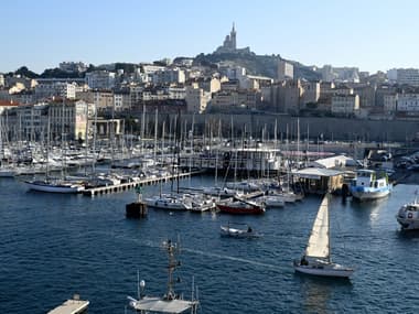 Le Vieux Port de Marseille (illustration). 