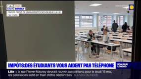 Impôts: des étudiants vous aident par téléphone