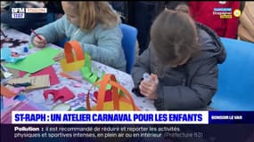 Saint-Raphaël: un atelier carnaval organisé pour les enfants