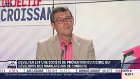 Stéphane Develter (Develter Formation/Innovation) : Develter est une société de prévention du risque qui développe des simulateurs de conduite - 17/07