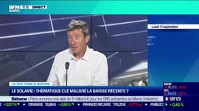 Le solaire : thématique clé malgré la baisse récente ? 