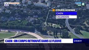 Caen: le corps d'un homme retrouvé dans l'Orne mardi soir