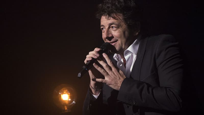 Patrick Bruel le 28 mars 2018 au théâtre Mogador.