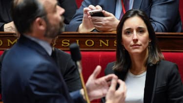 Brune Poirson à l'Assemblée nationale.
