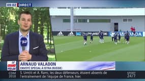 Séance à huis clos et mise en place tactique au programme des Bleus à J-2 de Danemark-France 