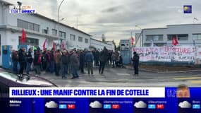 Rillieux-la-Pape: une manifestation contre la fin de Cotelle
