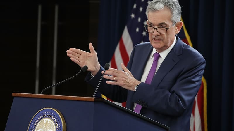 Jerome Powell s'est fait l'écho d'"inquiétudes grandissantes de la part des entreprises" du pays, quant aux effets sur leur activité de la guerre commerciale déclenchée par le président, Donald Trump, en particulier avec la Chine.
