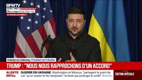 Plan de paix pour l'Ukraine: "Le référendum est l'une des possibilités" concernant le sujet du Donbass, explique Volodymyr Zelensky