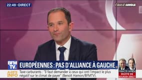 Benoît Hamon, invité sur BFMTV ce mercredi soir.