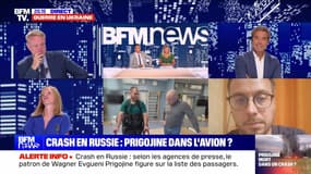 Crash en Russie : Prigojine dans l'avion ? - 23/08