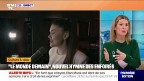 "Le monde demain": le nouvel hymne des Enfoirés