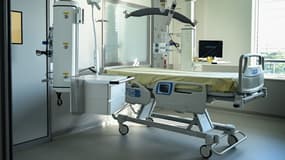 L'une des salles du nouveau bâtiment de l'hôpital Henri-Mondor