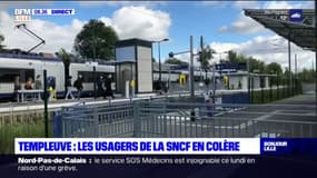 Templeuve: les usagers de la SNCF en colère