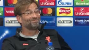 Jürgen Klopp en conférence de presse