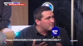 David Caumette, agriculteur: "On a commencé par retourner des panneaux (...) maintenant, on commence à retourner les autoroutes et s'il le faut, on viendra retourner Paris"