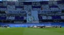 Un tifo à la gloire de Benzema, à Madrid le 4 mai 2022