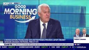 Ce vendredi 5 mars, Laurent Burelle, président de l'AFEP, s'est penché sur les résultats des indices du CAC 40 en 2020 dans l'émission Good Morning Business présentée par Sandra Gandoin et Christophe Jakubyszyn. Good Morning Business est à voir ou écouter du lundi au vendredi sur BFM Business.
