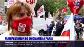 "On a besoin de moyens supplémentaires": plusieurs milliers de manifestants ont défilé ce mardi pour l'hôpital public à Paris