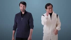 Ralph Macchio et Jackie Chan dans la vidéo annonçant la sortie d'un nouveau film "Karaté Kid"