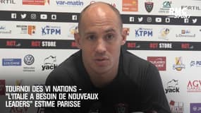 Tournoi des VI Nations - "L'Italie a besoin de nouveaux leaders" estime Parisse