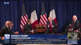 Macron / Trump: tête à tête à New York