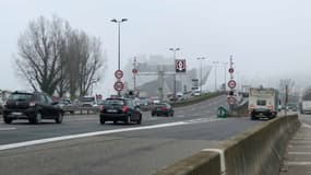 Les voies réservées au covoiturage à Lyon, sur la M6/M7 (illustration).