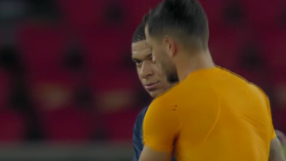 Mbappé et Mendes Mbappé et Mendes
