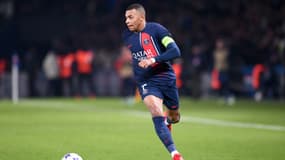 Kylian Mbappé avec le PSG, le 28 novembre 2023
