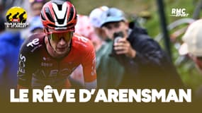 Tour de France (E19) : "Je rêve", la joie d'Arensman vainqueur en solitaire