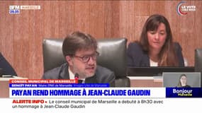 Marseille: un hommage rendu à Jean-Claude Gaudin au conseil municipal