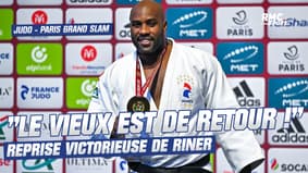 Judo : "Le vieux est de retour" sourit Riner, vainqueur du Paris Grand Slam 
