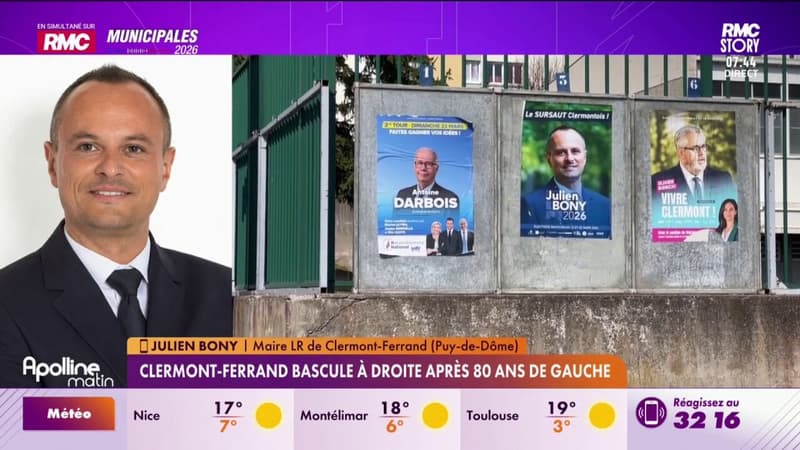Clermont Ferrand bascule à droite : "Il y avait une attente très forte sur la sécurité"