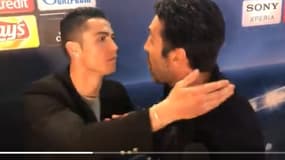Cristiano Ronaldo et Gianluigi Buffon