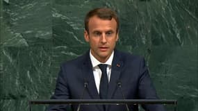 "Notre défi est d’éradiquer le terrorisme", dit Emmanuel Macron à l’ONU