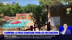 Pass sanitaires: les questions se bousculent pour les campeurs et les gérants de ce camping à Saint-Maime