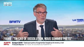 Olivier Faure (PS): "En cas de dissolution de l'Assemblée nationale, nous serons prêts"