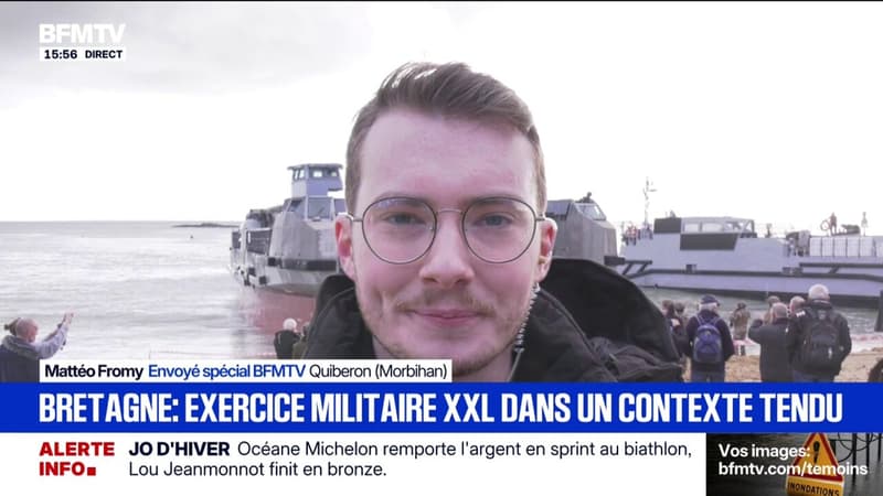 En Bretagne, se tient l'opération Orion 26, le plus grand exercice militaire en France depuis la guerre froide