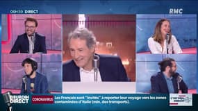 Les Français manquent-ils d'hygiène? Le débat agite l'équipe de "Bourdin Direct"