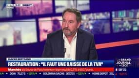 Oliver Bertrand (Pdt Groupe Bertrand), restauration: "Il faut une baisse de la TVA"