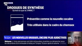 Nouvelles drogues de synthèse: des substances addictives et dangereuses, moins chères et plus accessibles que la cocaïne 